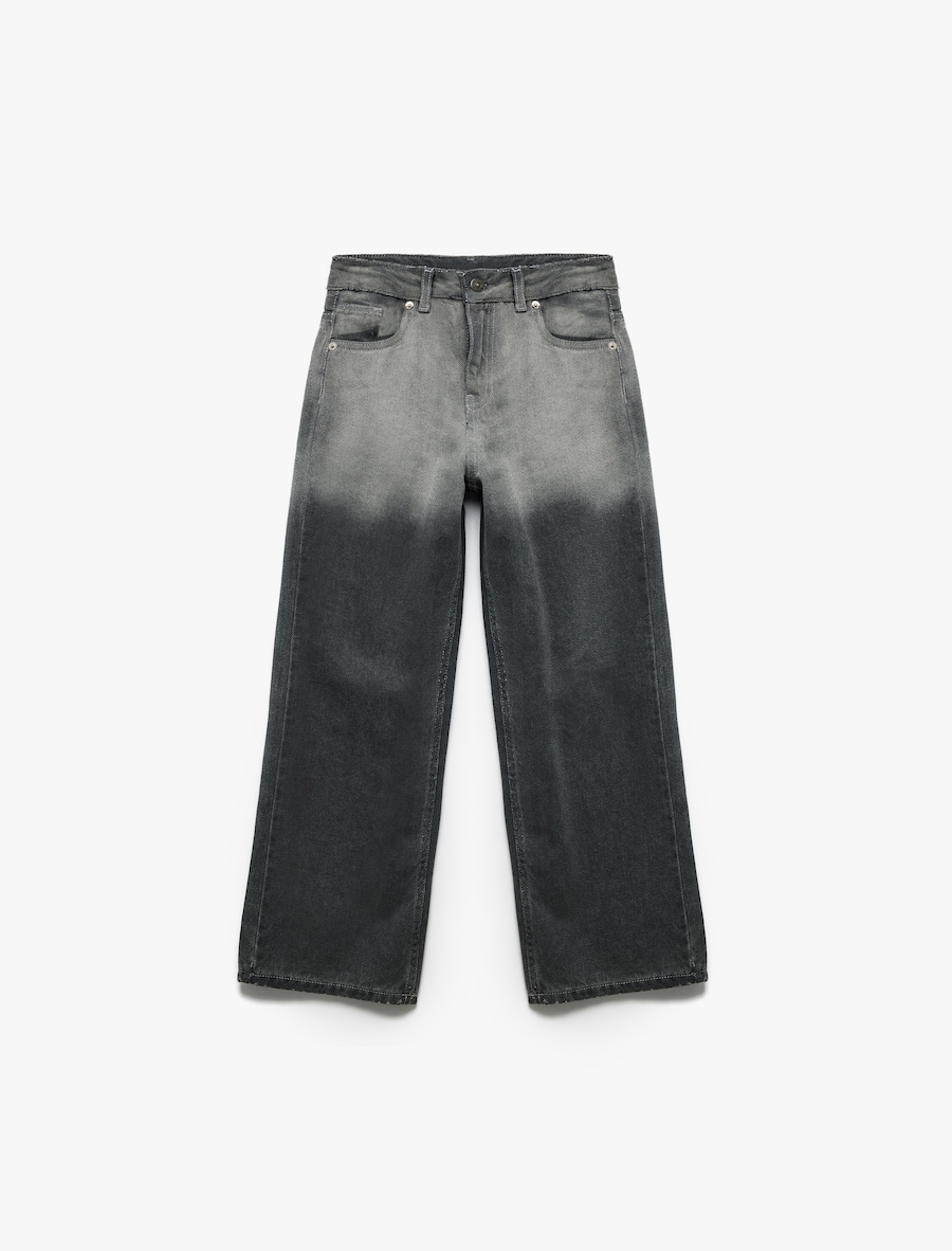 Джинсы с широкими штанинами Koton, Grey Denim
Джинсы с широкими штанинами Koton, Grey Denim