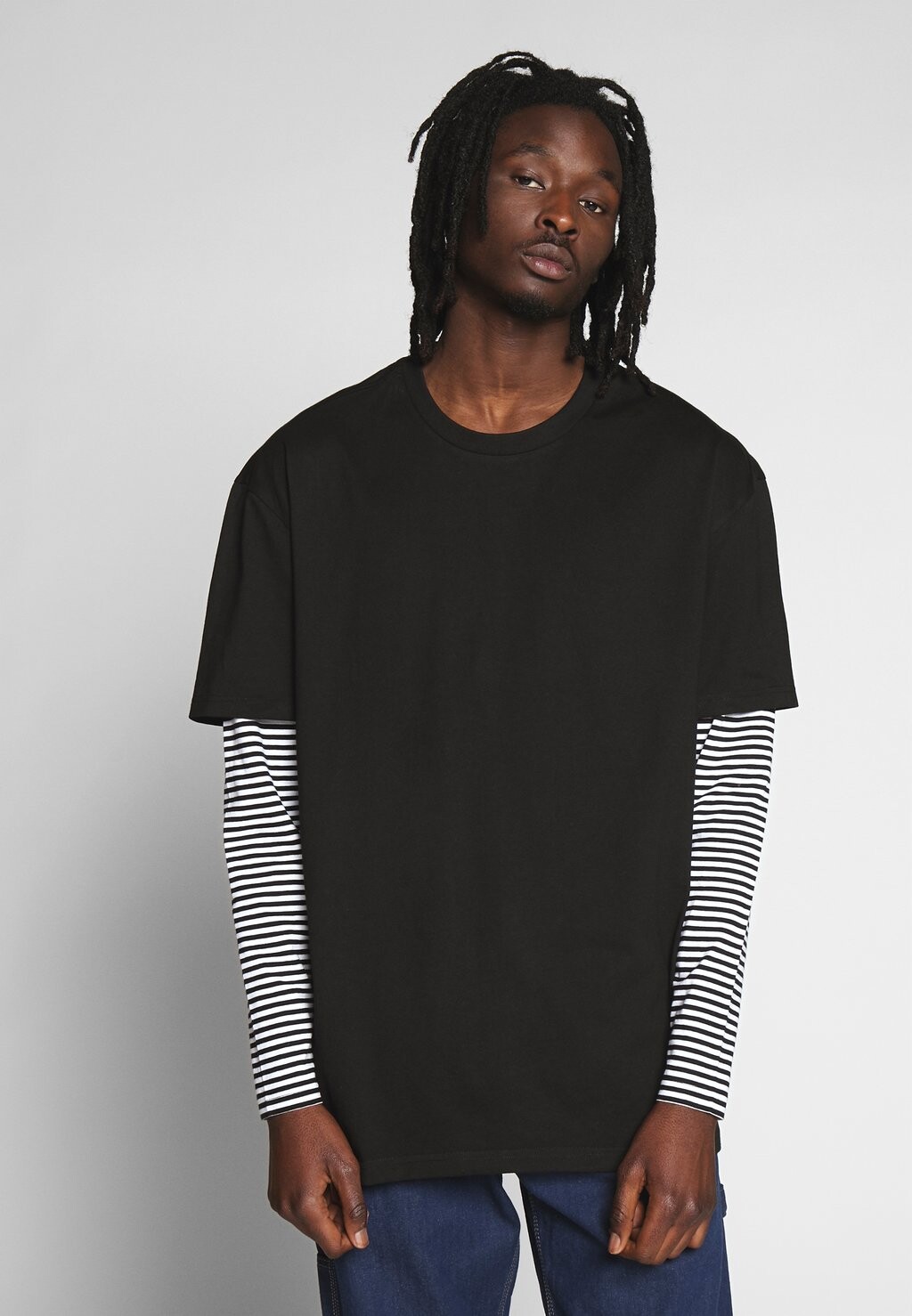 Футболка с длинным рукавом ФУТБОЛКА DOUBLE LAYER STRIPED TEE Urban Classics, черная, Черный, Футболка с длинным рукавом ФУТБОЛКА DOUBLE LAYER STRIPED TEE Urban Classics, черная 
Футболка с длинным рукавом ФУТБОЛКА DOUBLE LAYER STRIPED TEE Urban Classics, черная, Черный, Футболка с длинным рукавом ФУТБОЛКА DOUBLE LAYER STRIPED TEE Urban Classics, черная