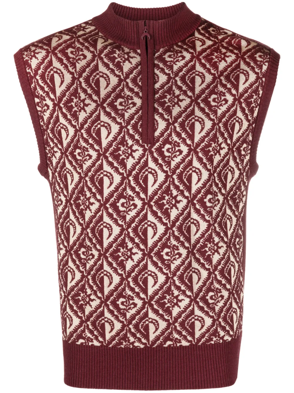 Вязаный жилет Moon Diamant Marine Serre, красный
Вязаный жилет Moon Diamant Marine Serre, красный