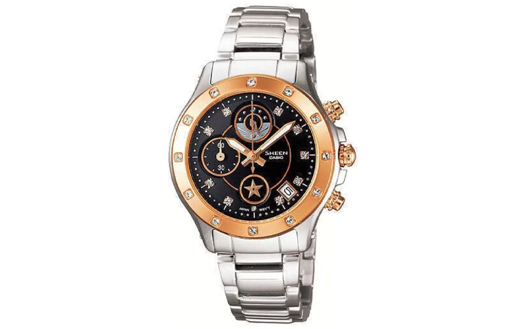 Женские часы SHEEN Black CASIO 
Женские часы SHEEN Black CASIO