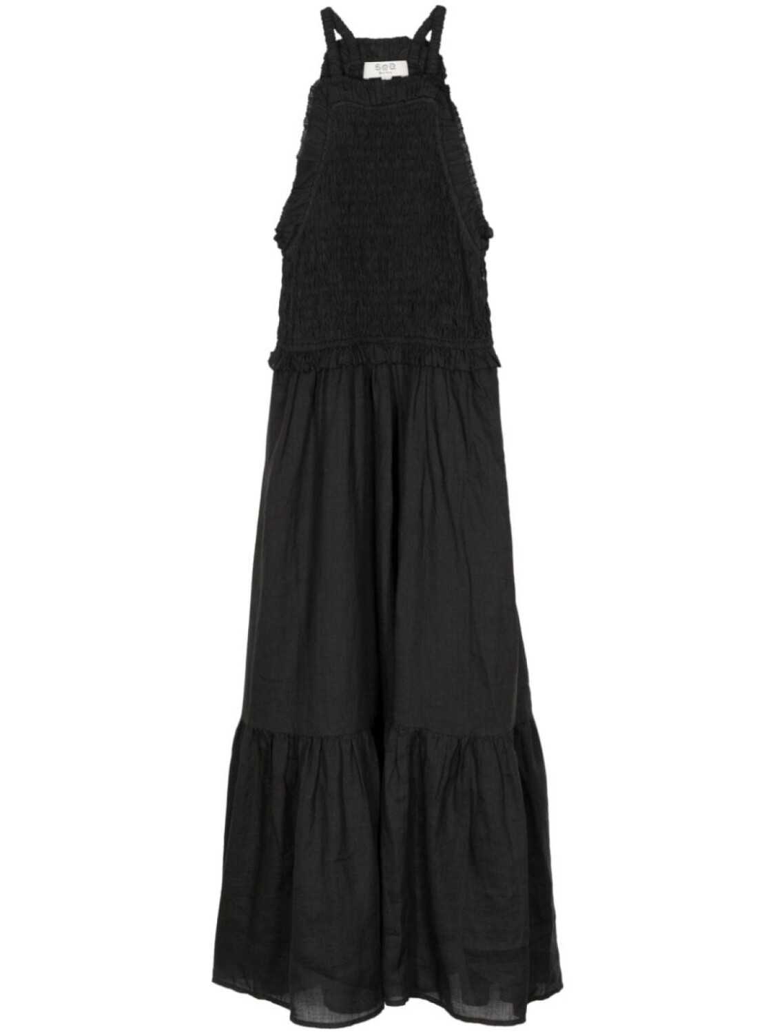 Sea платье миди Cole со сборками, черный
Sea платье миди Cole со сборками, черный