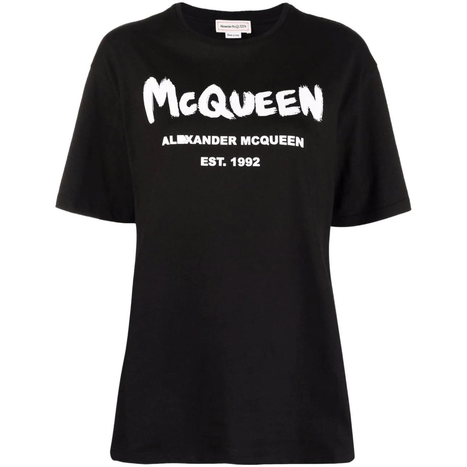 Alexander McQueen Футболка SS22 женская черная, Черный, Alexander McQueen Футболка SS22 женская черная
Alexander McQueen Футболка SS22 женская черная, Черный, Alexander McQueen Футболка SS22 женская черная
