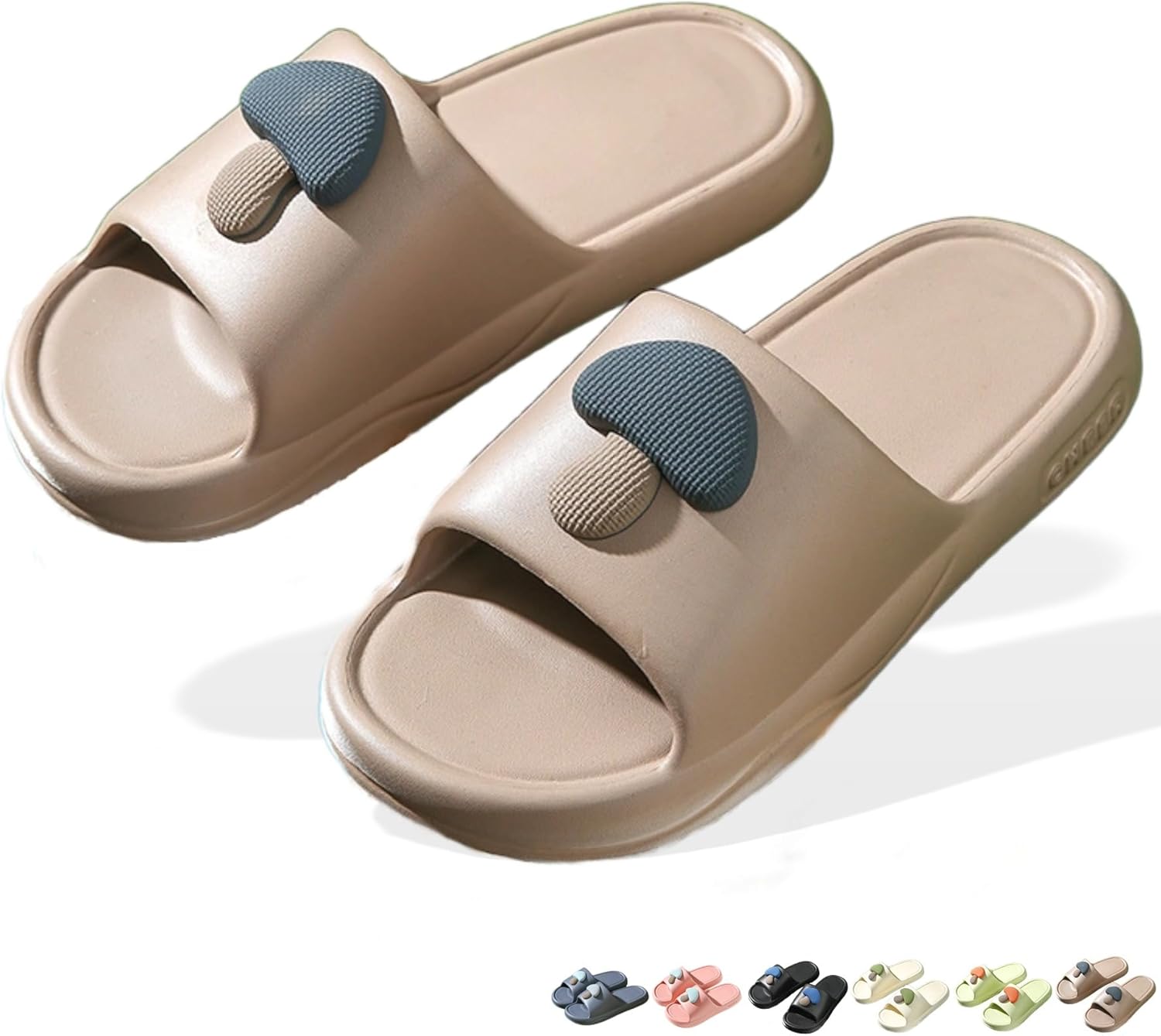 Iwhgrmp Тапочки в форме гриба с мягкой толстой подошвой, домашние тапочки для женщин и мужчин, шлепанцы, летние нескользящие тихие домашние туфли, для ванной, душа, на улицу, для пар, пляжные тапочки, хаки
Iwhgrmp Тапочки в форме гриба с мягкой толстой подошвой, домашние тапочки для женщин и мужчин, шлепанцы, летние нескользящие тихие домашние туфли, для ванной, душа, на улицу, для пар, пляжные тапочки, хаки