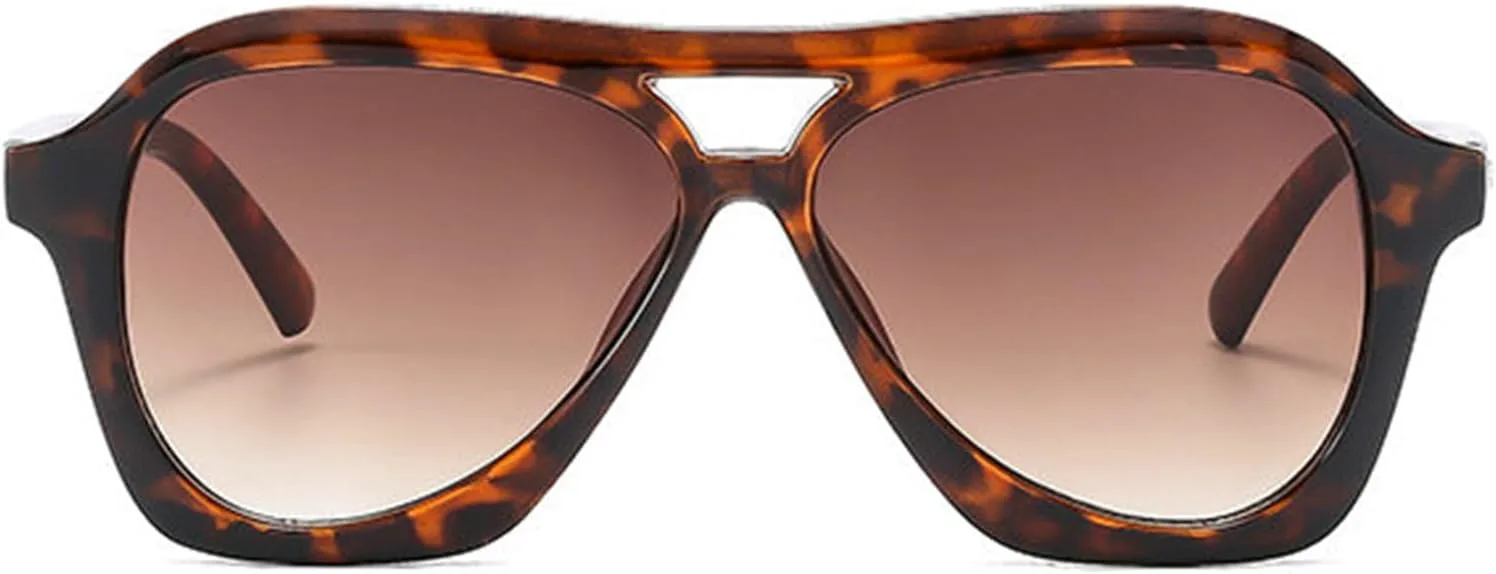 Солнцезащитные очки-пилот Helena Retro Oversized Double Bridges для женщин, модные градиентные очки для мужчин, трендовые солнцезащитные очки S65, Leopard
Солнцезащитные очки-пилот Helena Retro Oversized Double Bridges для женщин, модные градиентные очки для мужчин, трендовые солнцезащитные очки S65, Leopard