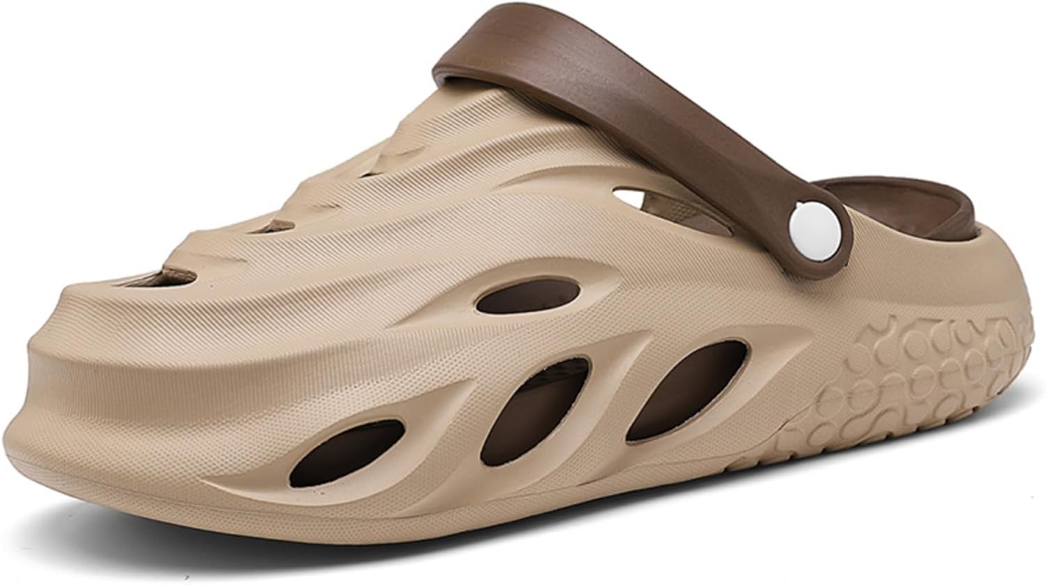 Модные и удобные мужские сабо на платформе, выполненные из материала EVA, легкие как облако шлепанцы, пляжные сандалии для повседневного ношения и дома Khwfjas, хаки
Модные и удобные мужские сабо на платформе, выполненные из материала EVA, легкие как облако шлепанцы, пляжные сандалии для повседневного ношения и дома Khwfjas, хаки