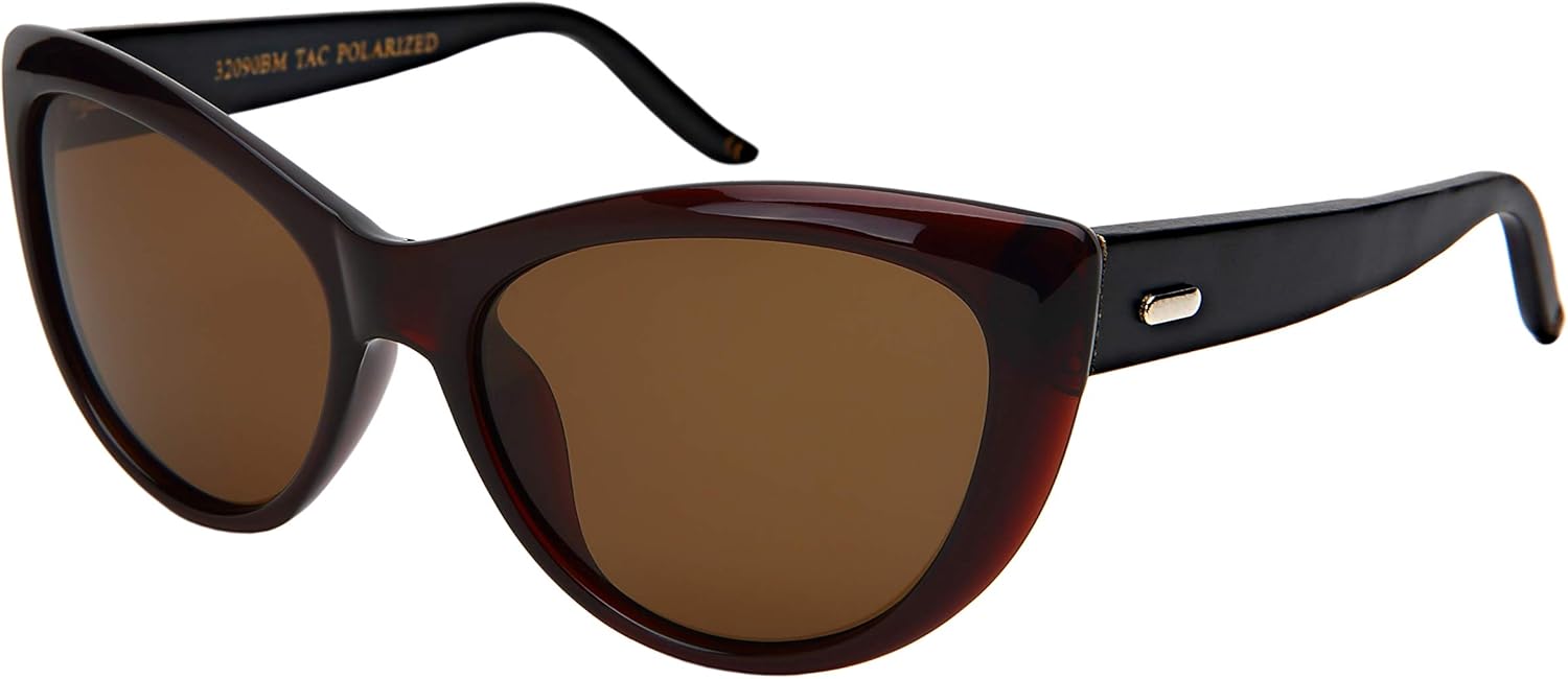 Солнцезащитные очки Edge I-Wear Chic Cateye Wooden Bamboo для женщин с поляризованными линзами 32090BM-P (прозрачная коричневая оправа/коричневые поляризованные линзы, размер 58) EDGEIWEAR, Clear Brown Frame/Brown Polarized Lens
Солнцезащитные очки Edge I-Wear Chic Cateye Wooden Bamboo для женщин с поляризованными линзами 32090BM-P (прозрачная коричневая оправа/коричневые поляризованные линзы, размер 58) EDGEIWEAR, Clear Brown Frame/Brown Polarized Lens