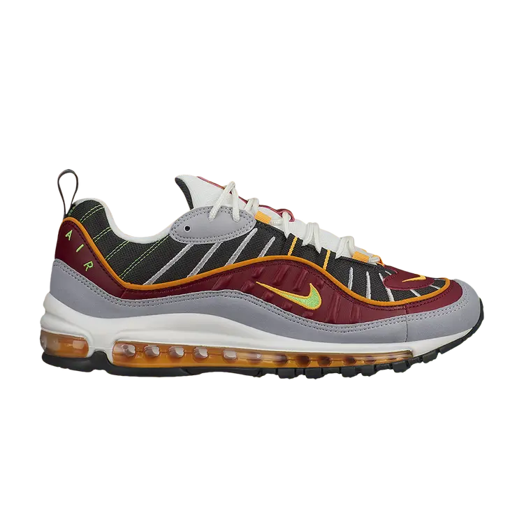 Кроссовки Nike Air Max 98 'Team Red Green', зеленый
Кроссовки Nike Air Max 98 'Team Red Green', зеленый