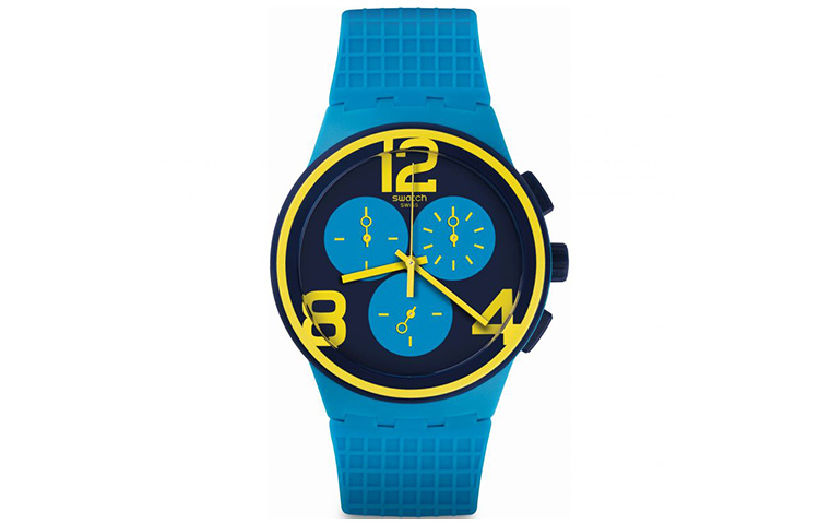 SWATCH Унисекс синие часы SUSS100
SWATCH Унисекс синие часы SUSS100