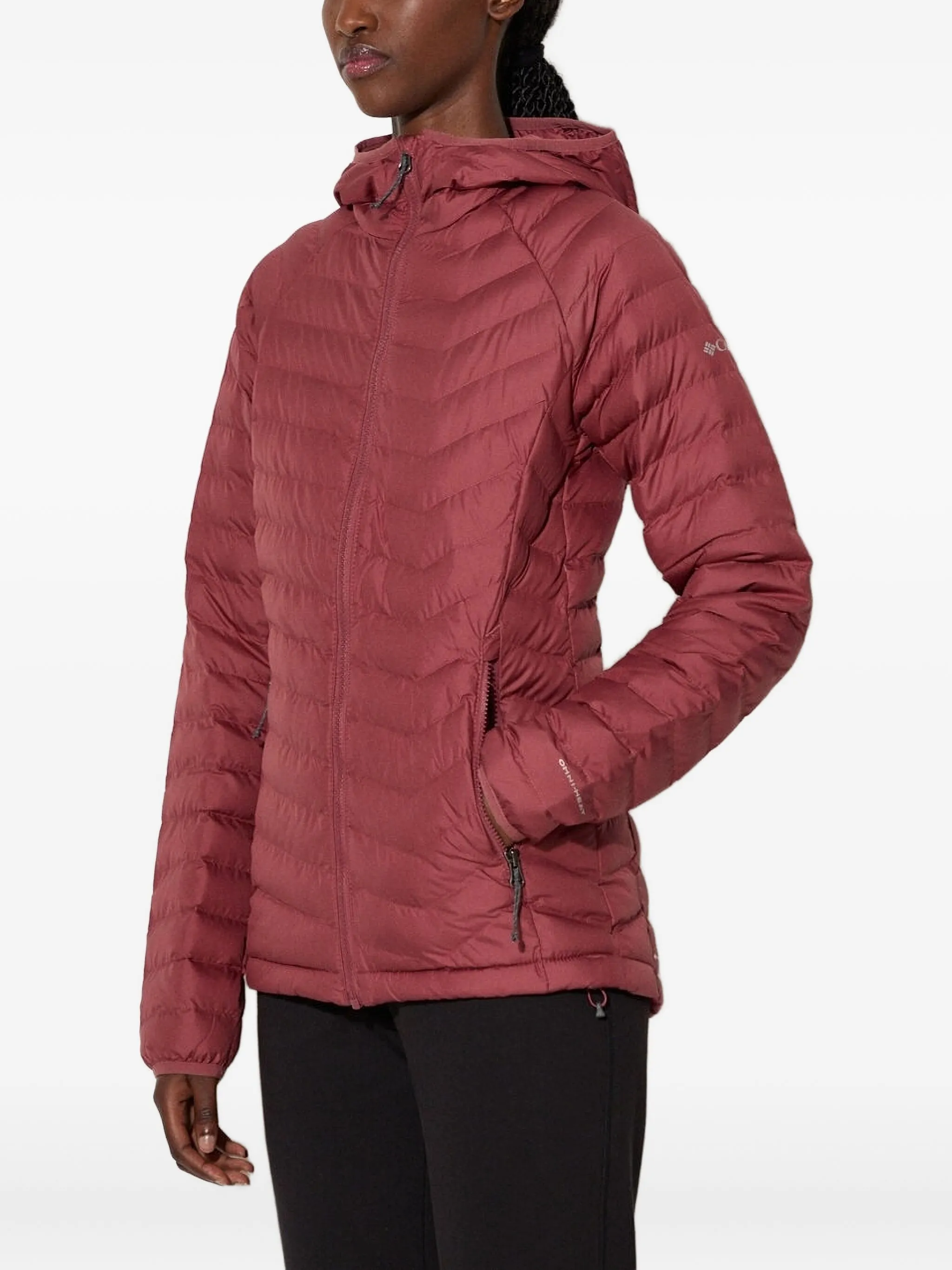 Пуховик с капюшоном Columbia, красный
Пуховик с капюшоном Columbia, красный