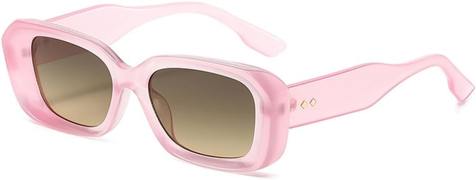 Ретро квадратные солнцезащитные очки для мужчин, модные градиентные очки с защитой от УФ-излучения UV400, модные женские солнцезащитные очки с заклепками, зеленые и розовые солнцезащитные очки WNCKSQ, Pink Brown Tea
Ретро квадратные солнцезащитные очки для мужчин, модные градиентные очки с защитой от УФ-излучения UV400, модные женские солнцезащитные очки с заклепками, зеленые и розовые солнцезащитные очки WNCKSQ, Pink Brown Tea