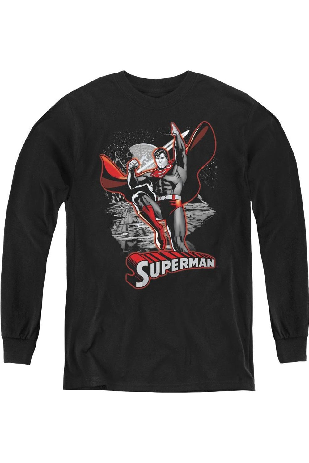 Футболка с длинным рукавом для подростков "Justice League of America" Супермен в красно-сером цвете Gildan
Футболка с длинным рукавом для подростков "Justice League of America" Супермен в красно-сером цвете Gildan