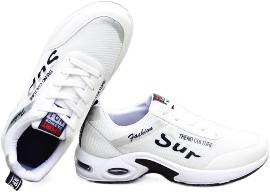 Мужские модные кроссовки без застежек с удобной мягкой подошвой, противоскользящие повседневные обувь для активного отдыха на улице Qacksv, белый
Мужские модные кроссовки без застежек с удобной мягкой подошвой, противоскользящие повседневные обувь для активного отдыха на улице Qacksv, белый