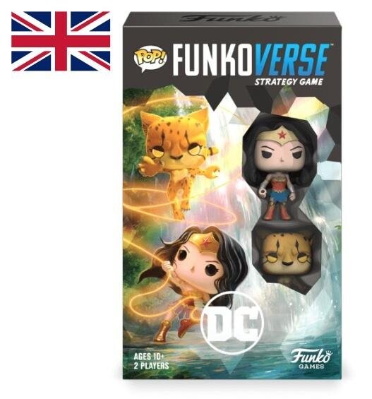 Dc Comics — Funkoverse 102, комплект из 2 штук — расширенное издание «Чудо-женщина, Великобритания» Funko POP!
Dc Comics — Funkoverse 102, комплект из 2 штук — расширенное издание «Чудо-женщина, Великобритания» Funko POP!