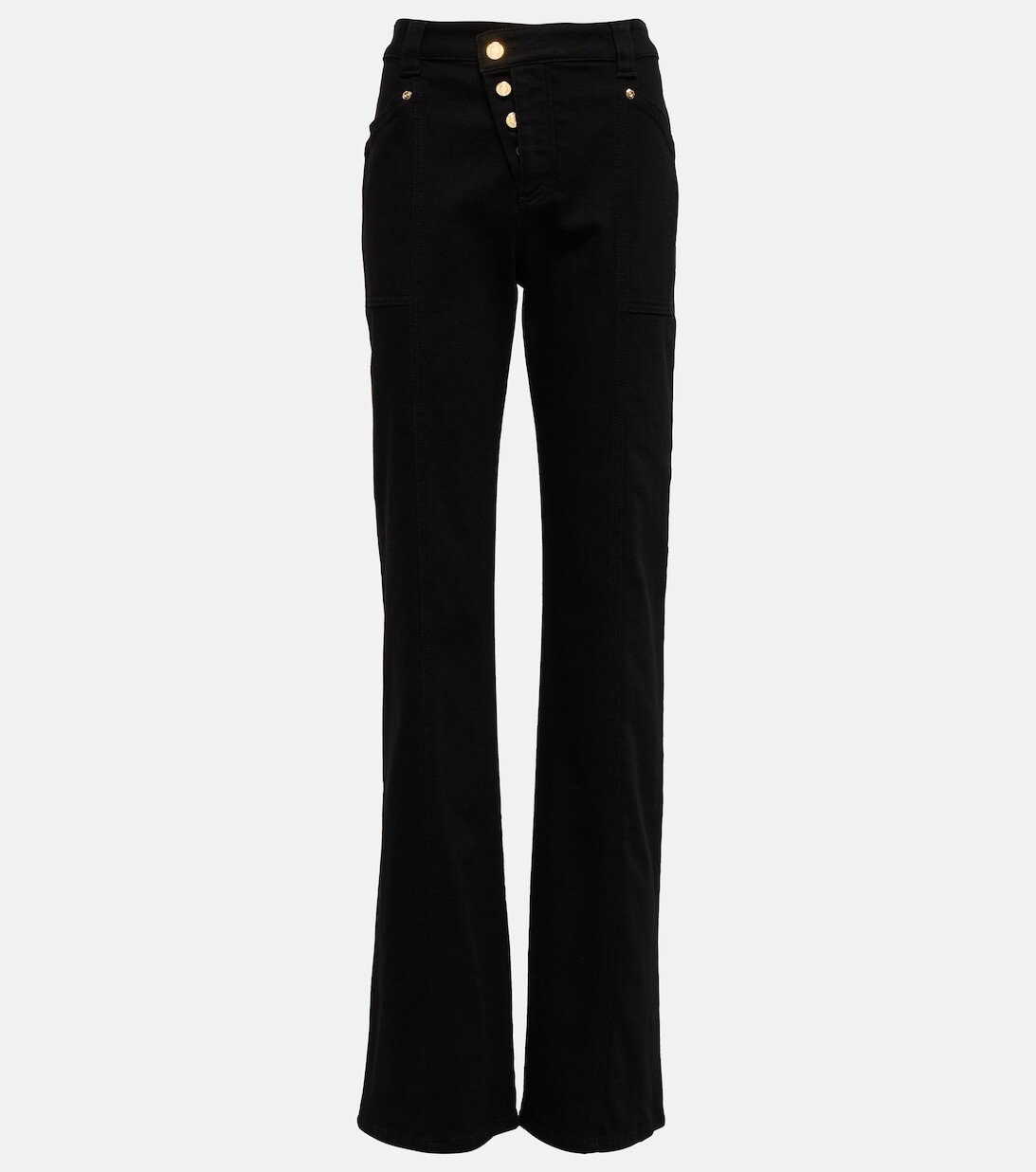 Брюки асимметричного кроя из хлопка TOM FORD, черный
Брюки асимметричного кроя из хлопка TOM FORD, черный