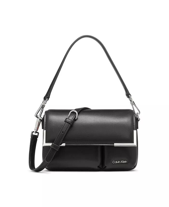 Маленькая трансформируемая сумка через плечо с клапаном из слюды Calvin Klein, бежевый
Маленькая трансформируемая сумка через плечо с клапаном из слюды Calvin Klein, бежевый