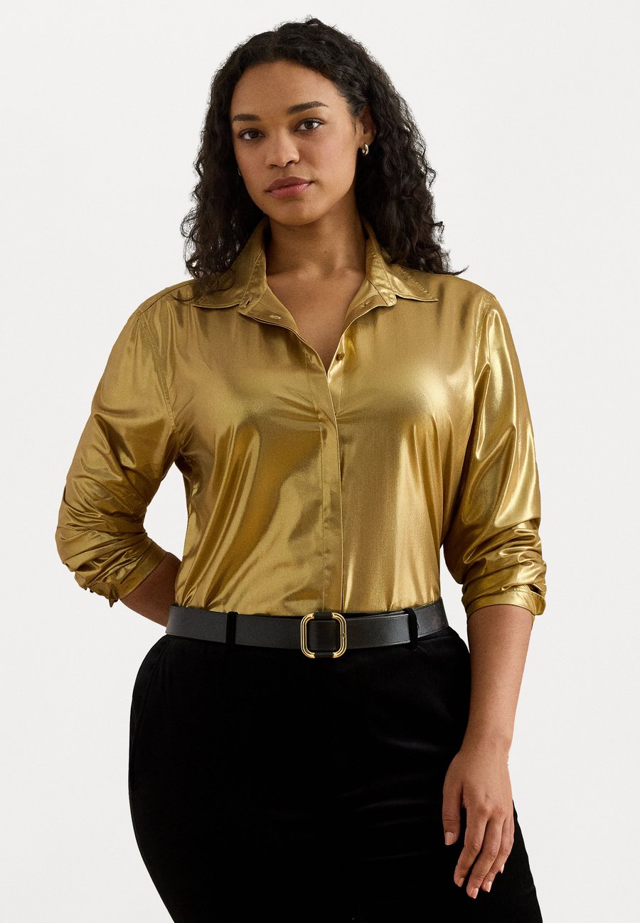 Блуза Lauren Ralph Lauren Woman KRISTY-LONG SLEEVE-BUTTON FRONT SHIRT, Gold-Colored/Gold-Coloured
Блуза Lauren Ralph Lauren Woman KRISTY-LONG SLEEVE-BUTTON FRONT SHIRT, Gold-Colored/Gold-Coloured