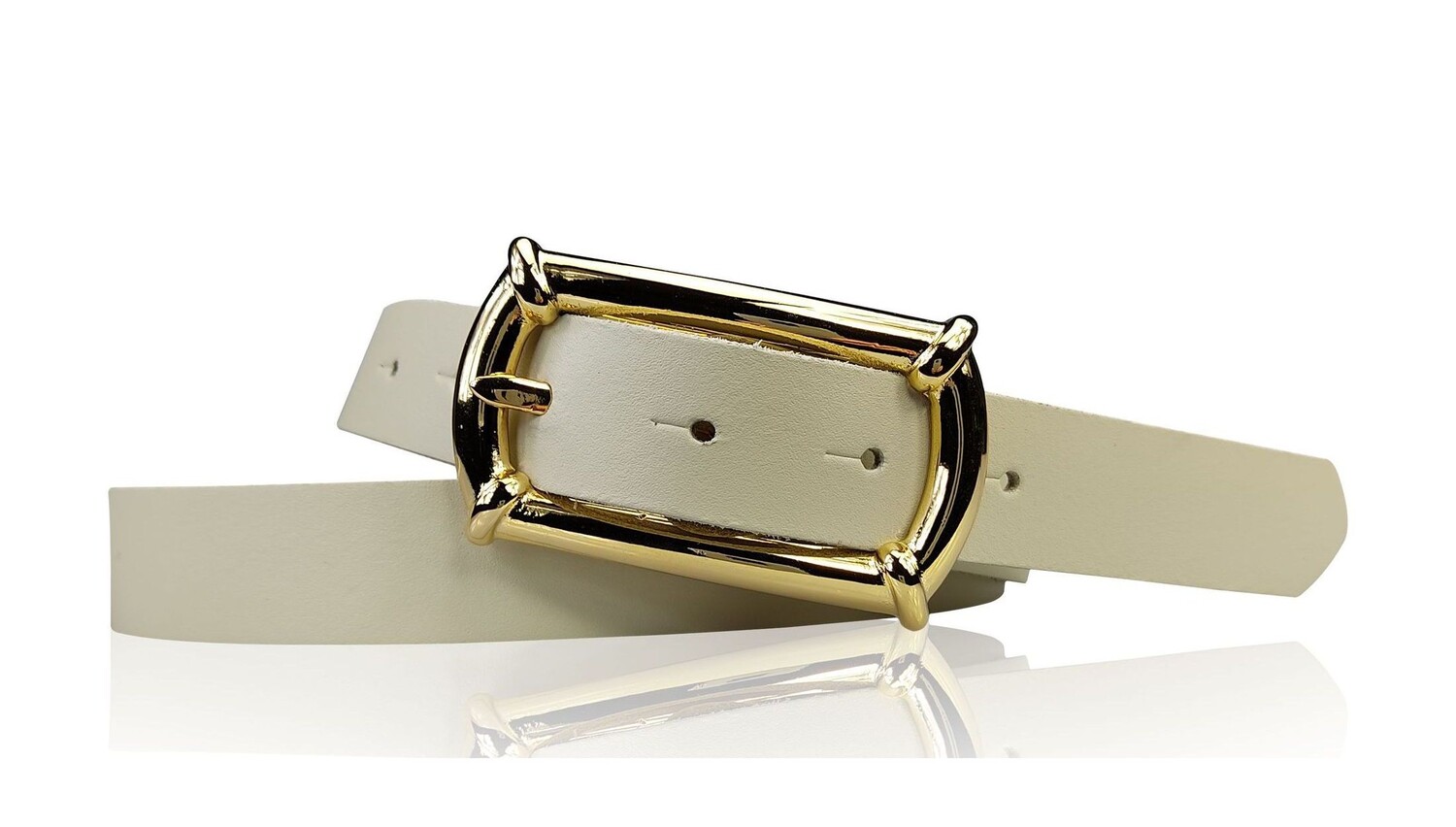 Кожаный ремень FRONHOFER, кремовый
Кожаный ремень FRONHOFER, кремовый