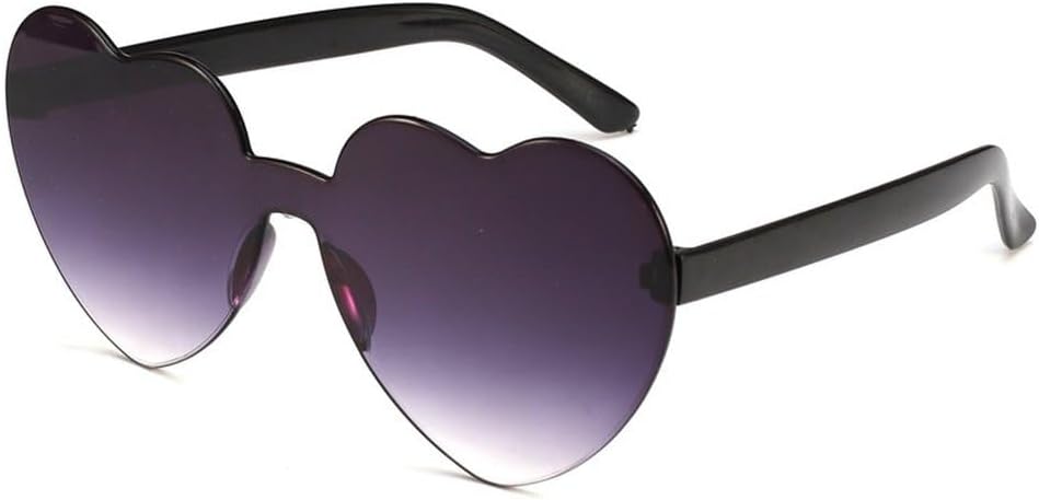 Женские солнцезащитные очки из поликарбоната в форме сердца с тонировкой для вечеринок, винтажные солнцезащитные очки без оправы с поляризацией для девочек GHVWYX, Purple
Женские солнцезащитные очки из поликарбоната в форме сердца с тонировкой для вечеринок, винтажные солнцезащитные очки без оправы с поляризацией для девочек GHVWYX, Purple