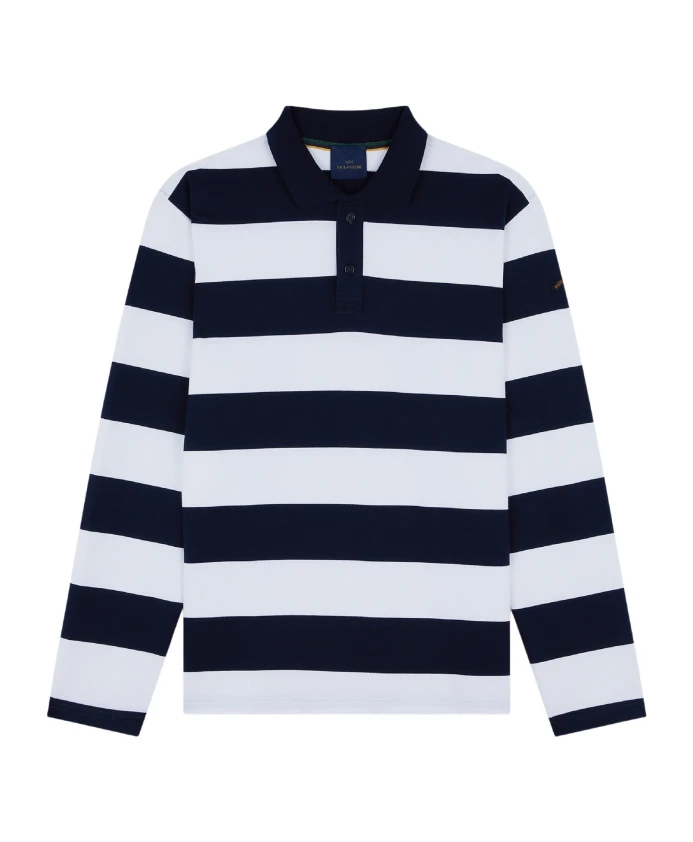 Классическая хлопковая рубашка поло Paul & Shark, мультиколор
Классическая хлопковая рубашка поло Paul & Shark, мультиколор