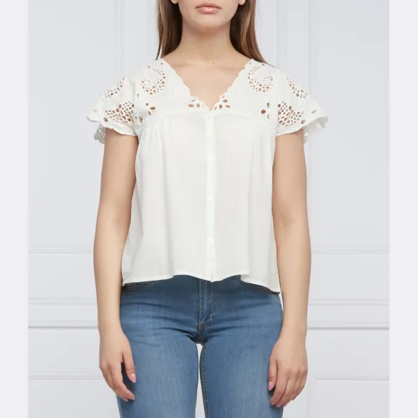 Блузка нара обычного кроя Pepe Jeans London, белый
Блузка нара обычного кроя Pepe Jeans London, белый