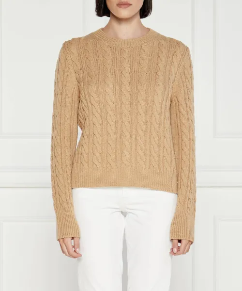 Шерстяной свитер Regular fit Marc Cain, коричневый
Шерстяной свитер Regular fit Marc Cain, коричневый