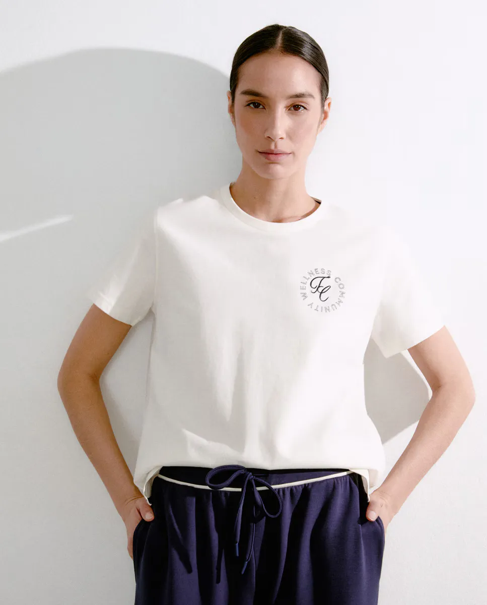 Женская футболка с круглым вырезом Énfasis, цвет 120 Crudo
Женская футболка с круглым вырезом Énfasis, цвет 120 Crudo