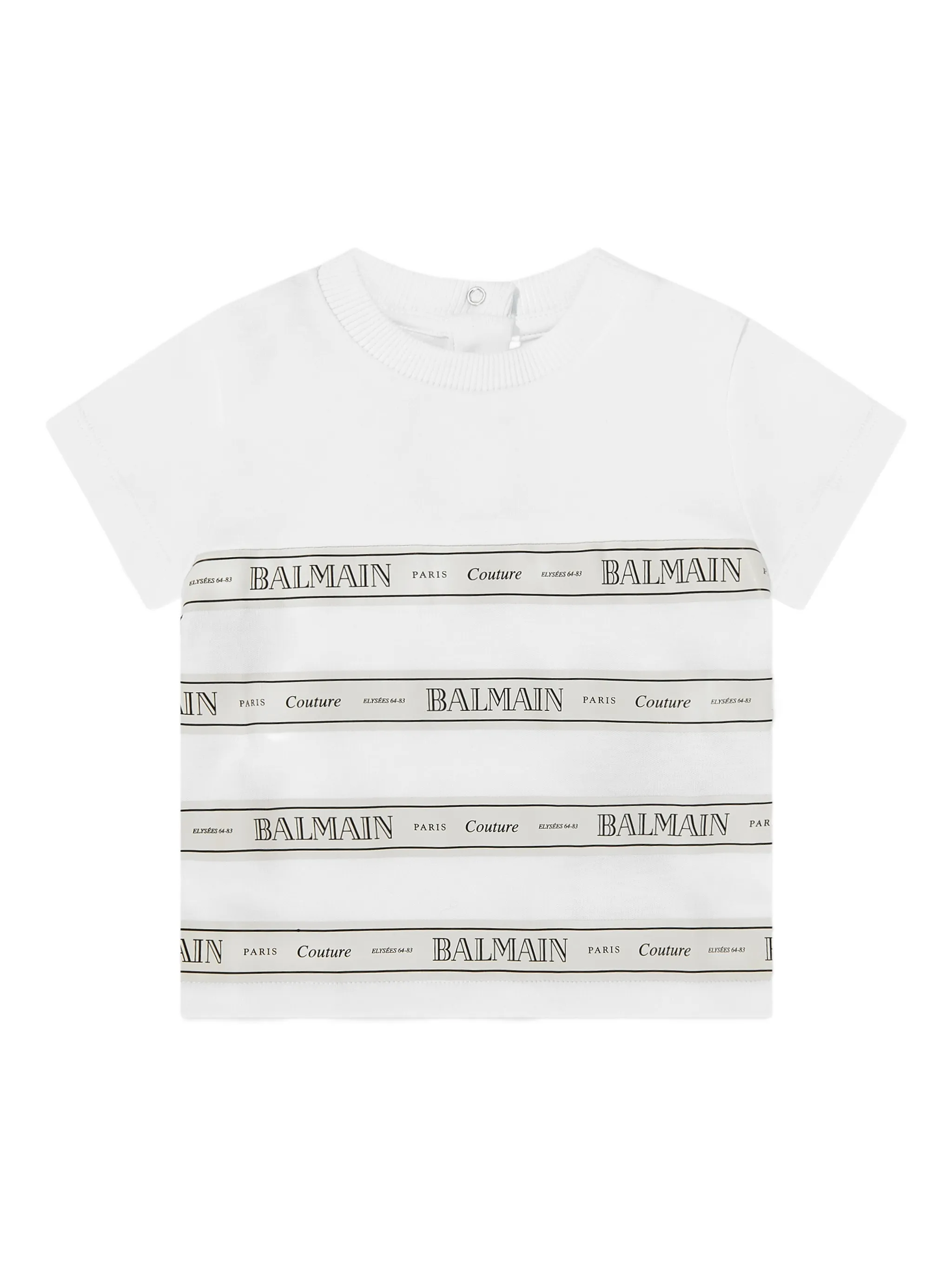 Топ с логотипом Balmain Kids, белый
Топ с логотипом Balmain Kids, белый