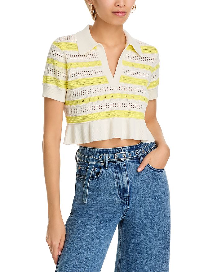 Вязаный свитер-поло Elvire Cinq à Sept, мультиколор
Вязаный свитер-поло Elvire Cinq à Sept, мультиколор