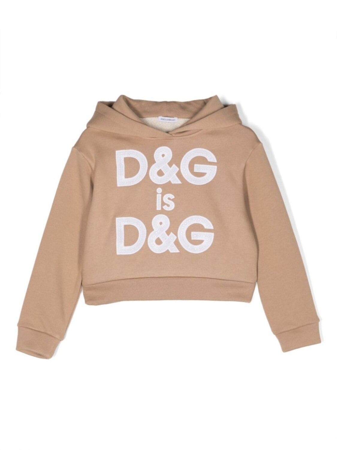 Dolce & Gabbana худи с логотипом и стразами, нейтральный цвет
Dolce & Gabbana худи с логотипом и стразами, нейтральный цвет