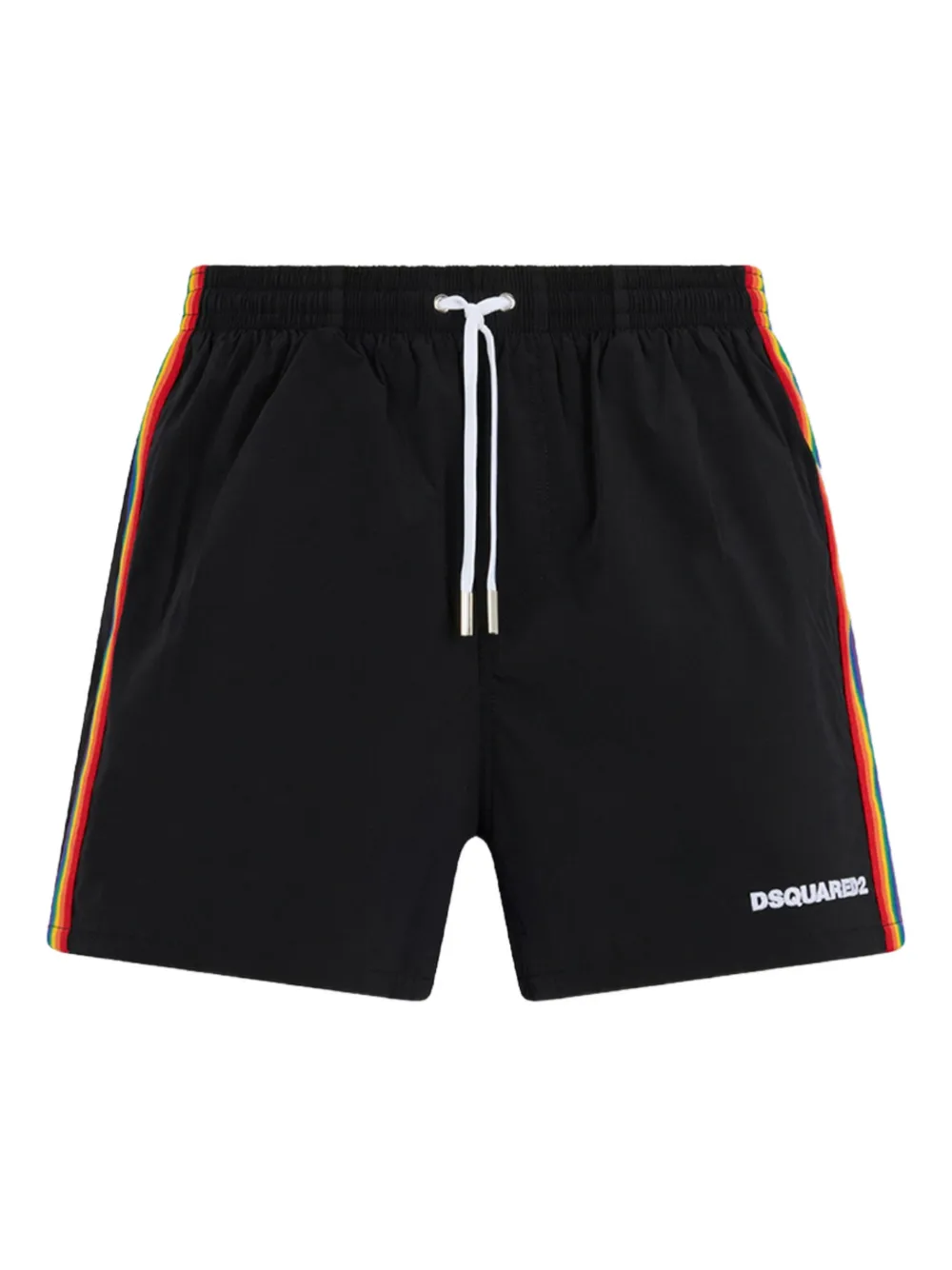 Плавки-шорты с лампасами Dsquared2, черный
Плавки-шорты с лампасами Dsquared2, черный