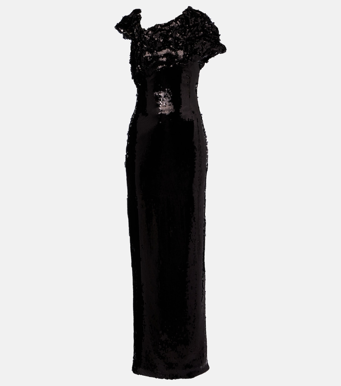 Асимметричное платье с пайетками Marmar Halim, черный
Асимметричное платье с пайетками Marmar Halim, черный