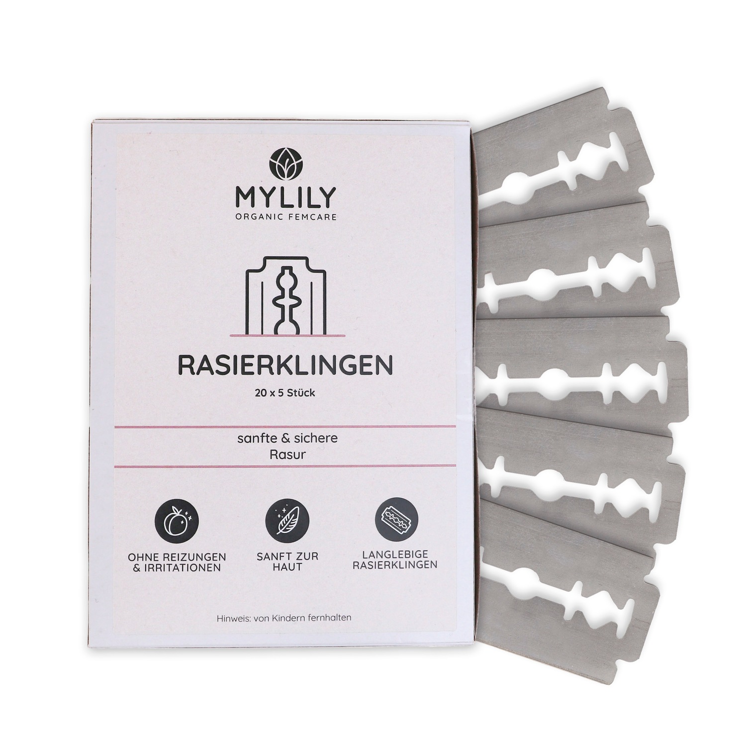 Бритва rasierklingen - 30 stück Mylily, количество 100 шт.
Бритва rasierklingen - 30 stück Mylily, количество 100 шт.