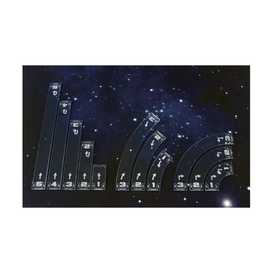 Космический истребитель - Шаблоны перемещений - Военно-морской флот, Miniature Gaming Templates (Micro Art Studio)
Космический истребитель - Шаблоны перемещений - Военно-морской флот, Miniature Gaming Templates (Micro Art Studio)