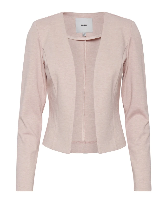 Открытый блейзер, розовый дымчатый меланж Ichi, розовый
Открытый блейзер, розовый дымчатый меланж Ichi, розовый