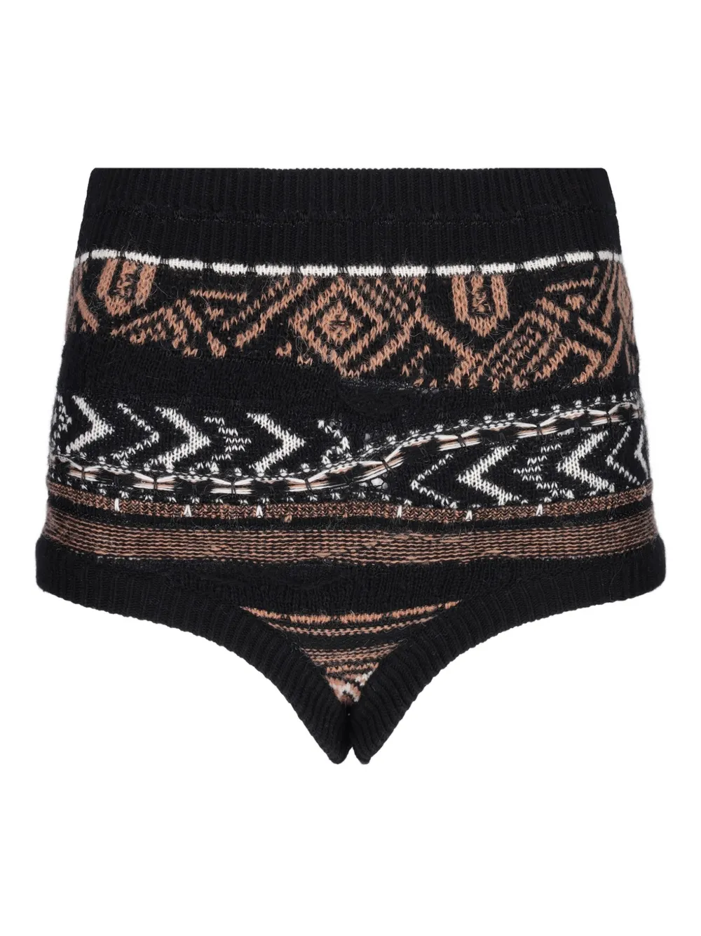 Вязаные кюлоты с узором Laneus, черный
Вязаные кюлоты с узором Laneus, черный