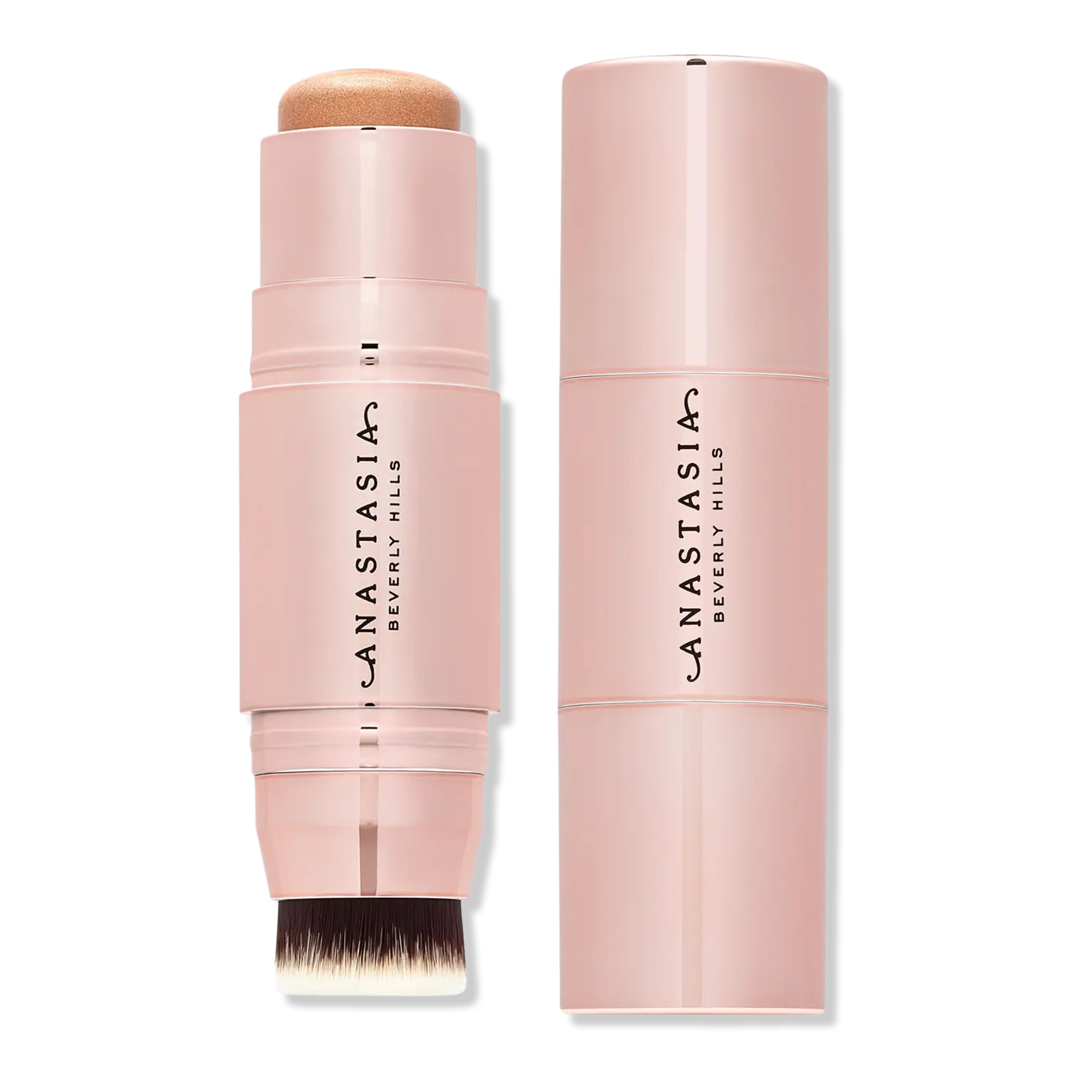 Кремовый хайлайтер-стик с кисточкой-аппликатором Anastasia Beverly Hills, Iced Out (glistening peachy-pink gold with diamond reflects)
Кремовый хайлайтер-стик с кисточкой-аппликатором Anastasia Beverly Hills, Iced Out (glistening peachy-pink gold with diamond reflects)