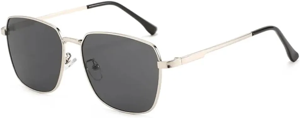 Классические квадратные солнцезащитные очки для женщин, упрощенные металлические очки для мужчин, повседневные, с тонированными линзами UATXTAU, Silver Gray
Классические квадратные солнцезащитные очки для женщин, упрощенные металлические очки для мужчин, повседневные, с тонированными линзами UATXTAU, Silver Gray