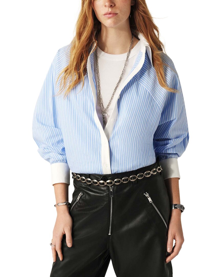 Рубашка ba&sh Hanae Shirt Ba&Sh, синий
Рубашка ba&sh Hanae Shirt Ba&Sh, синий