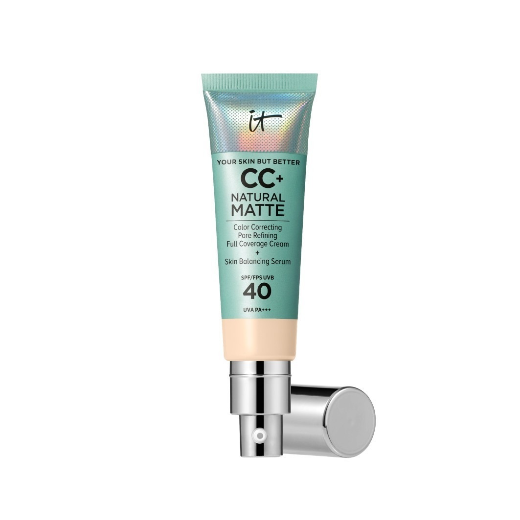 CC-крем your skin but better cc+ natural matte spf 40 It Cosmetics, fair warm, объем 32 мл
CC-крем your skin but better cc+ natural matte spf 40 It Cosmetics, fair warm, объем 32 мл