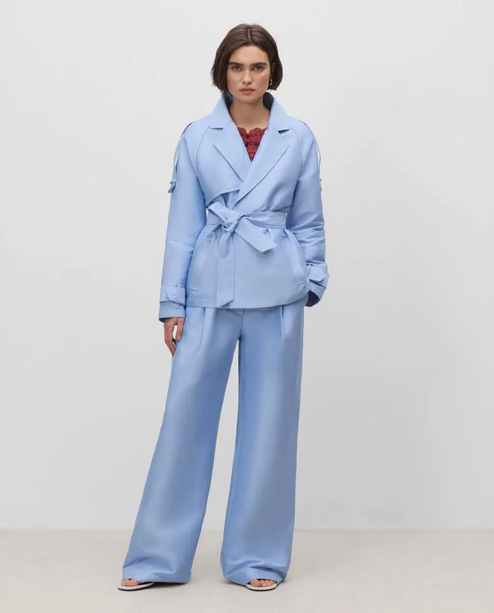 Женский короткий тренч реглан Simorra, синий
Женский короткий тренч реглан Simorra, синий