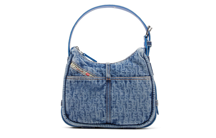 DIESEL Женская синяя джинсовая сумка через плечо
DIESEL Женская синяя джинсовая сумка через плечо