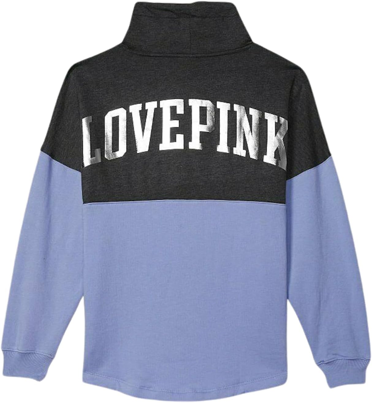 Victoria's Secret Pink Varsity Cowl Neck Sweatshirt Multi Color/Shine New
Victoria's Secret Pink Varsity Cowl Neck Sweatshirt Multi Color/Shine New