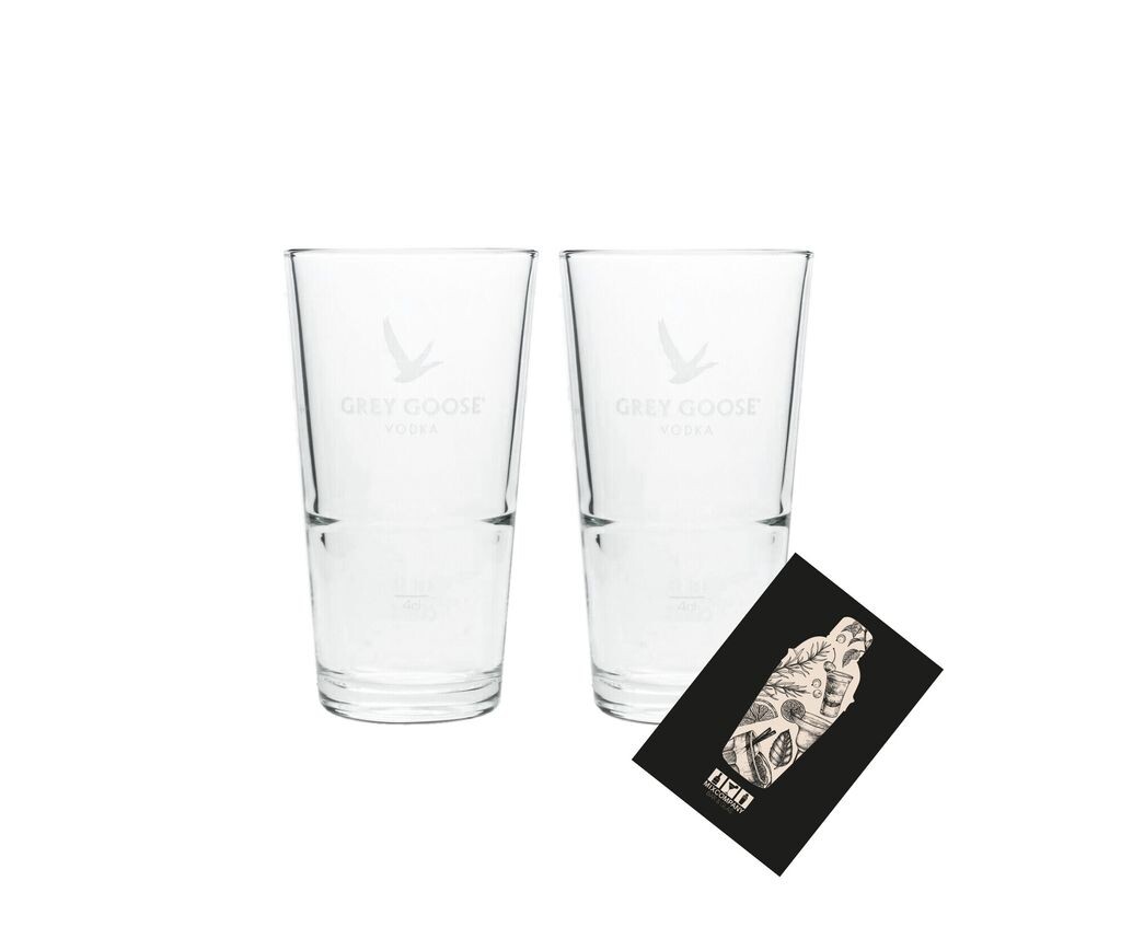 Набор Grey Goose из 2 стаканов для лонг-дринков 2 стеклянных стакана емкостью 4 мл, калиброванные Mixcompany
Набор Grey Goose из 2 стаканов для лонг-дринков 2 стеклянных стакана емкостью 4 мл, калиброванные Mixcompany