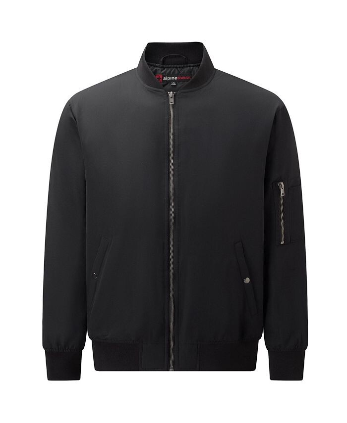 Мужская легкая куртка-бомбер Damon, повседневная ветровка из софтшелла Alpine Swiss, черный
Мужская легкая куртка-бомбер Damon, повседневная ветровка из софтшелла Alpine Swiss, черный