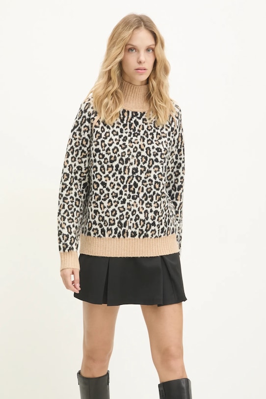 Свитер с добавлением шерсти Answear.Lab, бежевый
Свитер с добавлением шерсти Answear.Lab, бежевый