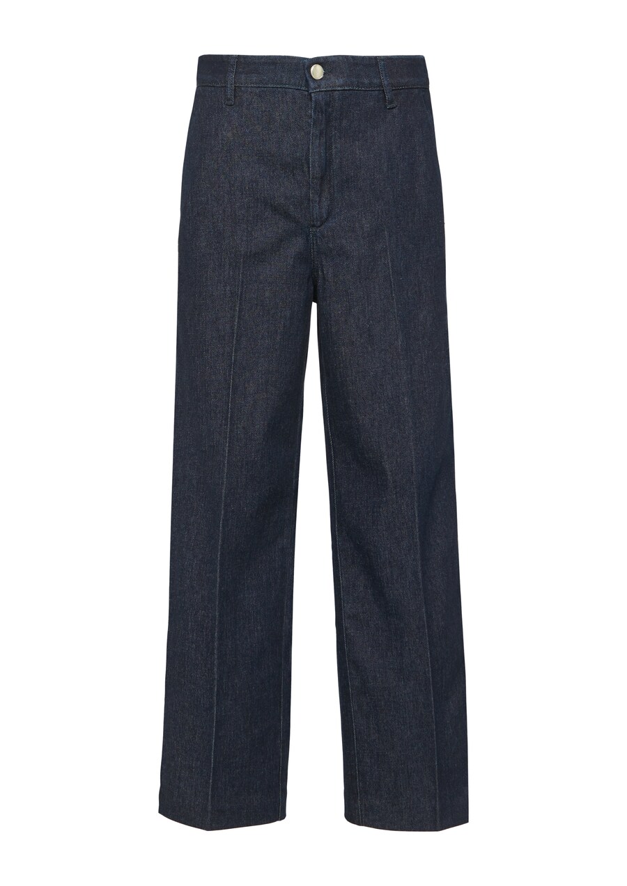 Джинсы с широкими штанинами s.Oliver BLACK LABEL, морской синий
Джинсы с широкими штанинами s.Oliver BLACK LABEL, морской синий