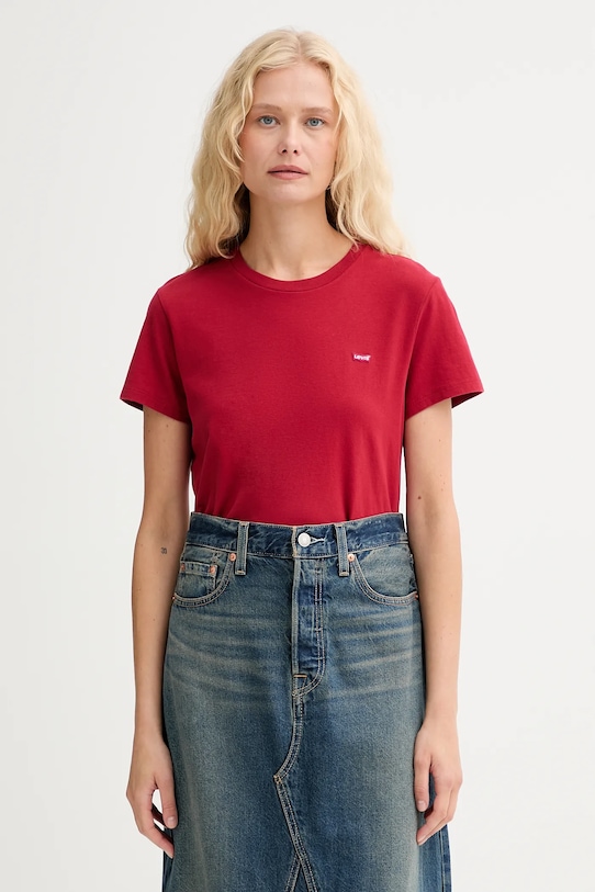 Хлопковая футболка Levi'S, красный
Хлопковая футболка Levi'S, красный