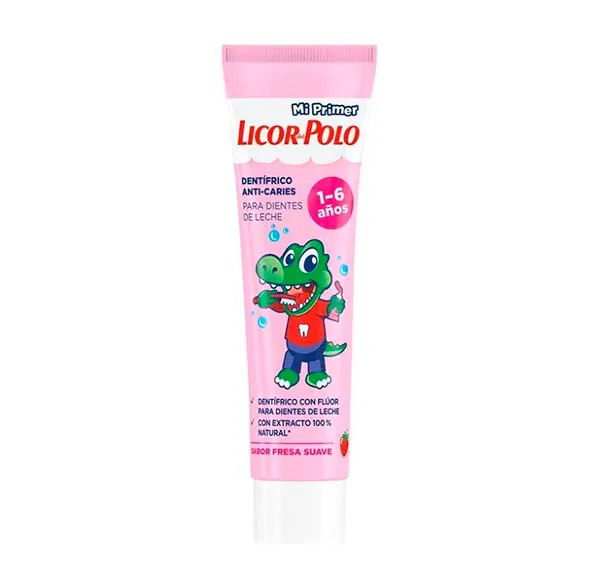 Детская зубная паста 1-6 лет Mi Primer Licor Del Polo, 50 ml
Детская зубная паста 1-6 лет Mi Primer Licor Del Polo, 50 ml