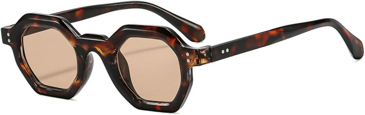 Солнцезащитные очки Willochra в маленькой шестиугольной оправе для женщин, роскошные, модные, многоугольные, для активного отдыха, винтажные, с заклепками, C5
Солнцезащитные очки Willochra в маленькой шестиугольной оправе для женщин, роскошные, модные, многоугольные, для активного отдыха, винтажные, с заклепками, C5