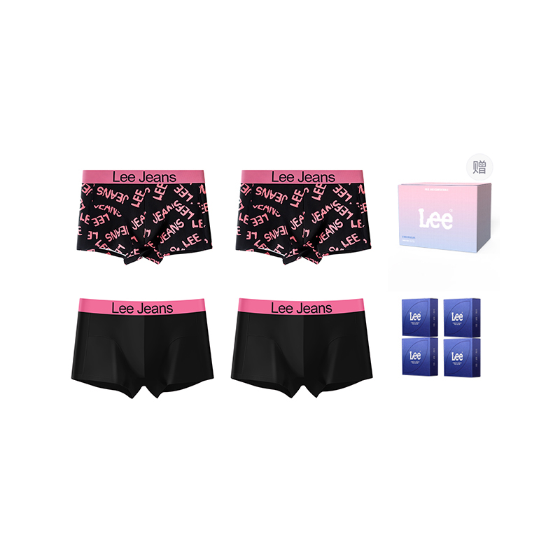 Мужские трусы боксеры 4 шт Lee, Printed Black Red+Printed Black+Solid Color Black+Solid Color Black
Мужские трусы боксеры 4 шт Lee, Printed Black Red+Printed Black+Solid Color Black+Solid Color Black